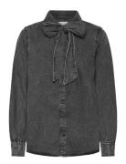 Fqlisea-Shirt Tops Shirts Long-sleeved Grey FREE/QUENT