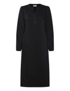 Dress From Freequent Polvipituinen Mekko Black FREE/QUENT