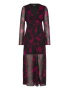 Ratan Polvipituinen Mekko Black Desigual