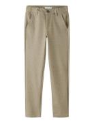 Nkmsilas Comfort Pant 1152-Gs D Bottoms Trousers Beige Name It