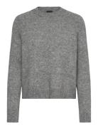 Febisan Tops Knitwear Jumpers Grey BOSS