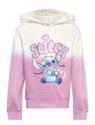 Sweats Tops Sweat-shirts & Hoodies Hoodies Pink Lilo & Stitch