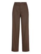 Denafv Bottoms Trousers Straight Leg Brown FIVEUNITS