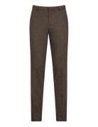 Bs Rapallo Classic Fit Suit Pants Bottoms Trousers Formal Brown Bruun ...