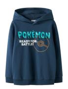 Nkmstrek Pokemon Nreg Swe Wh Bru Box Sky Tops Sweat-shirts & Hoodies H...