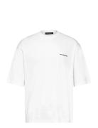Over D Tee Tops T-shirts Short-sleeved White HAN Kjøbenhavn