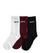Aim'n Logo Socks 3-Pack Lingerie Socks Regular Socks Multi/patterned A...