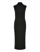 Naired Polvipituinen Mekko Black HUGO