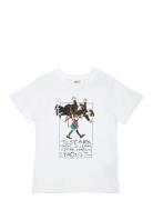 Pippi Stark T-Shirt Tops T-shirts Short-sleeved White Pippi Langstrømp...