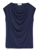 Rwbiarritz Ss Waterfall T-Shirt Tops T-shirts & Tops Sleeveless Navy R...