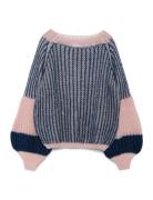 Liana Knit Sweater Tops Knitwear Jumpers Multi/patterned Noella