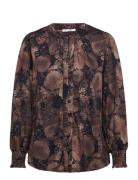 Cwrolyca Tops Shirts Long-sleeved Brown Claire Woman