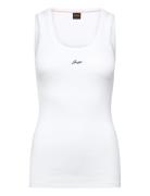 C_Ematite_S Tops T-shirts & Tops Sleeveless White BOSS