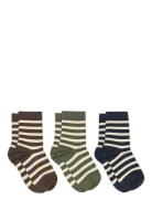Elis Socks - 3-Pack Sukat Brown Mp Denmark