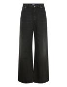 Relaxed Wide-Leg Jean Bottoms Jeans Wide Black Polo Ralph Lauren