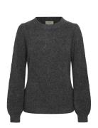 Fqgrsevalin-Pullover Tops Knitwear Jumpers Grey FREE/QUENT