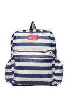 Stripes Navy Addax Backpack Accessories Bags Backpacks Navy THE ANIMAL...