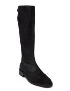 Long Boots Korkeavartiset Saapikkaat Black Billi Bi