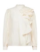 Cmmolly-Blouse Tops T-shirts & Tops Long-sleeved Cream Copenhagen Muse