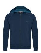 Mix&Match Jacket H Tops Sweat-shirts & Hoodies Hoodies Blue BOSS
