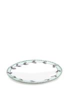 Plate L Mirtillo Nude Mf Set/2 Home Tableware Plates Dinner Plates Whi...