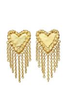 Giulietta Earrings Accessories Jewellery Earrings Studs Gold Maanesten