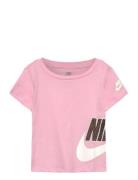 Te-S/S Tee Tops T-shirts Short-sleeved Pink Nike