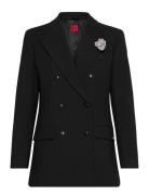 Amelora Blazers Double Breasted Blazers Black HUGO