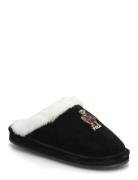 Suede-Kaylgh Scf B-Fl-Slp Aamutossut Tohvelit Black Polo Ralph Lauren