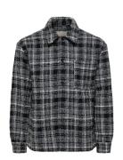 Onsloop Structured Shirt 0541 Tops Overshirts Grey ONLY & SONS
