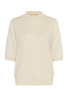 Cufay Pullover Tops Knitwear Jumpers Cream Culture