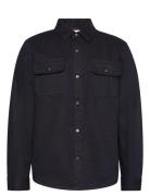 90S Merlot Overshirt Tops Overshirts Brown Calvin Klein Jeans