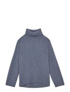 Brooklyn Tops Knitwear Turtleneck Blue Reiss