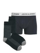 Jacordinary Giftbox Underwear Socks Regular Socks Navy Jack & J S