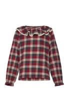 Blouse L/S Elin Tops Blouses & Tunics Red Wheat