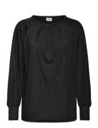 Frluca Bl 3 Tops Blouses Long-sleeved Black Fransa