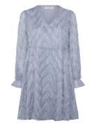 Elna Dress Lyhyt Mekko Grey A-View