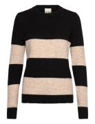 Ihedeen Ls Tops Knitwear Jumpers Multi/patterned ICHI