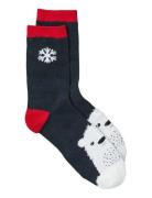 Vmelf Socks Xmas Lingerie Socks Regular Socks Navy Vero Moda