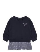 Floral Sweatshirt Dress Dresses & Skirts Dresses Casual Dresses Long-s...