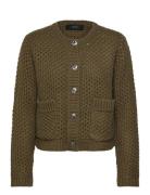 Cmcolette-Cardigan Tops Knitwear Cardigans Khaki Green Copenhagen Muse