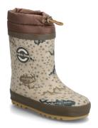 Winter Wellies Shoes Rubberboots High Rubberboots Beige Mikk-line