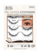 Pre-Mapped Extensions Wispy Ripset Meikki Black Ardell