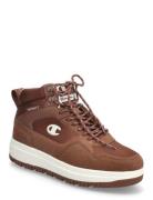 Rd18 Utility Wp Mid Mid Cut Shoe Korkeavartiset Tennarit Brown Champio...