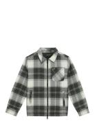 Brushed Check Jacket Ohut Takki Kuoritakki Multi/patterned Lyle & Scot...
