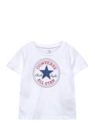 Te-S/S Tee Sport T-shirts Short-sleeved White Converse
