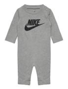Co-Coverall Pitkähihainen Body Grey Nike