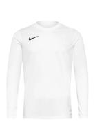 Nike Dri-Fit Park Vii Tops T-shirts Long-sleeved White Nike