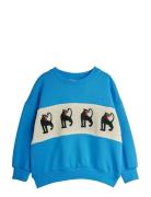 Panther Panel Sweatshirt Tops Sweat-shirts & Hoodies Sweat-shirts Blue...