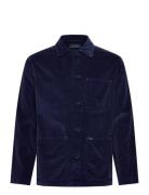 Corduroy Utility Overshirt Tops Overshirts Navy Polo Ralph Lauren